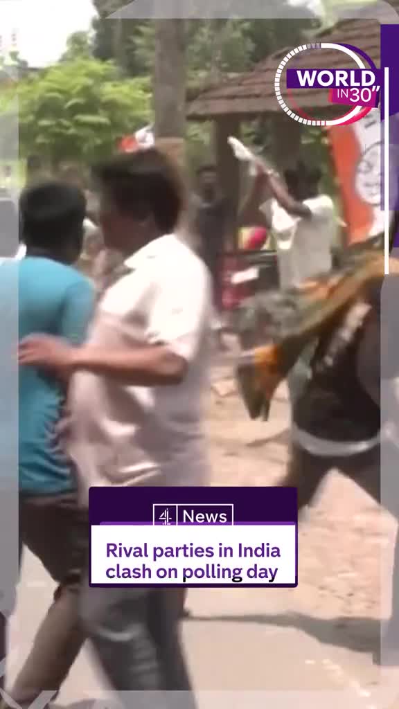 Political Clash in West Bengal During Elections